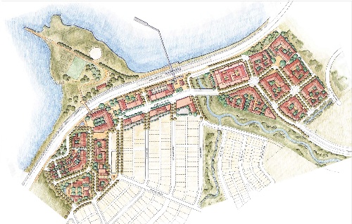 Updated Illustrative Master Plan for Waterfront