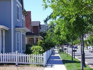 Promenade Landscape on Street