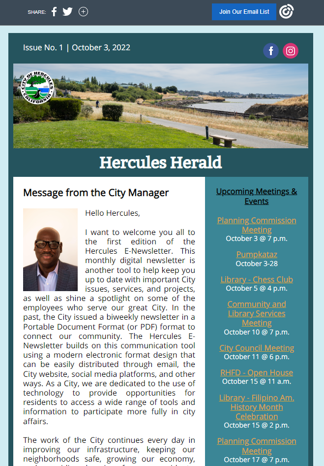 Hercules Herald Issue No.1