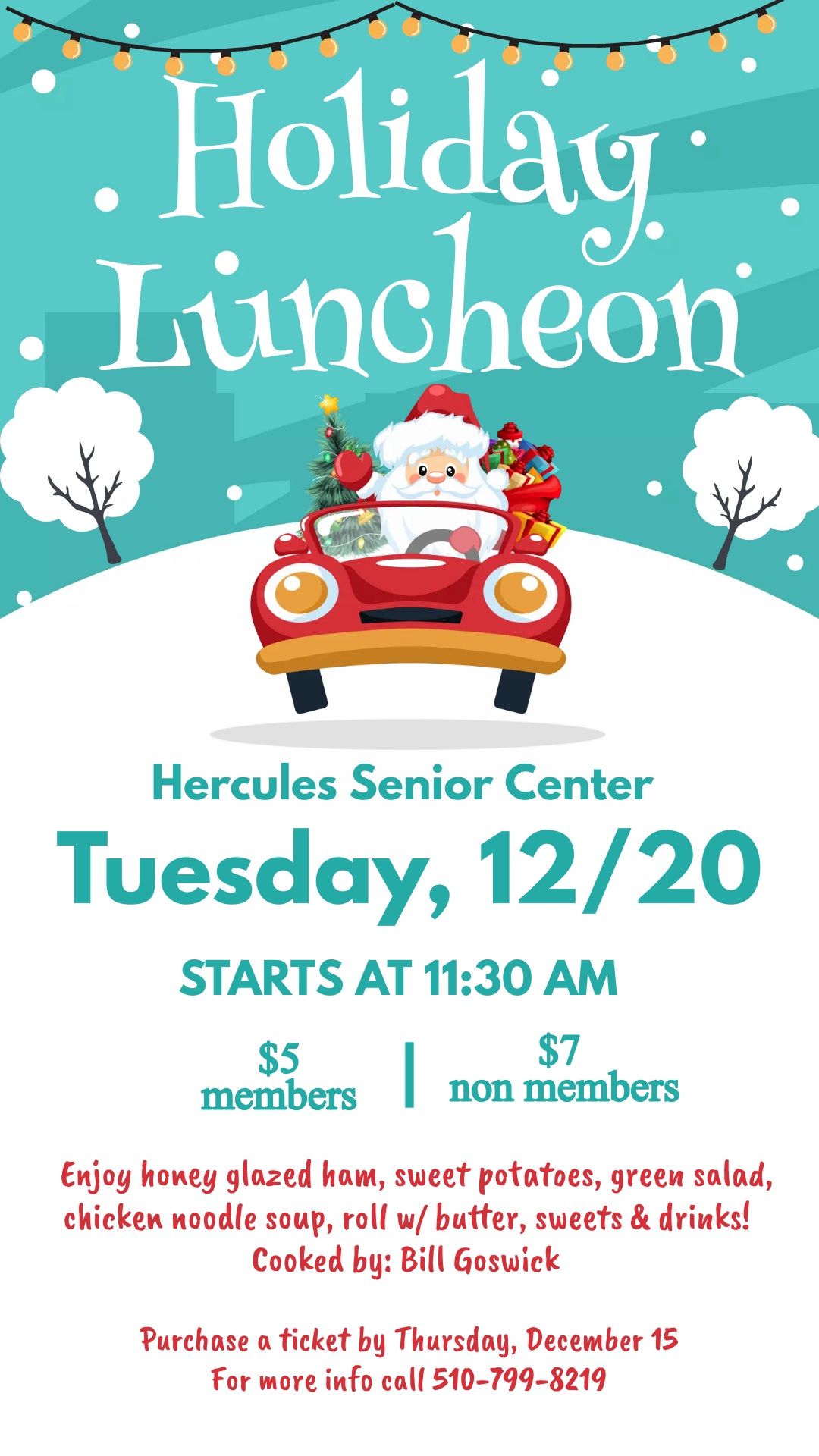 2022 Holiday Luncheon Senior Ctr