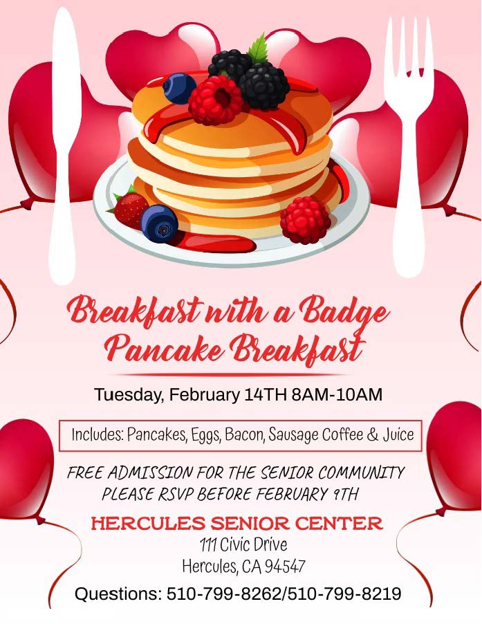 Breakfast with a Badge Pancake Breakfast