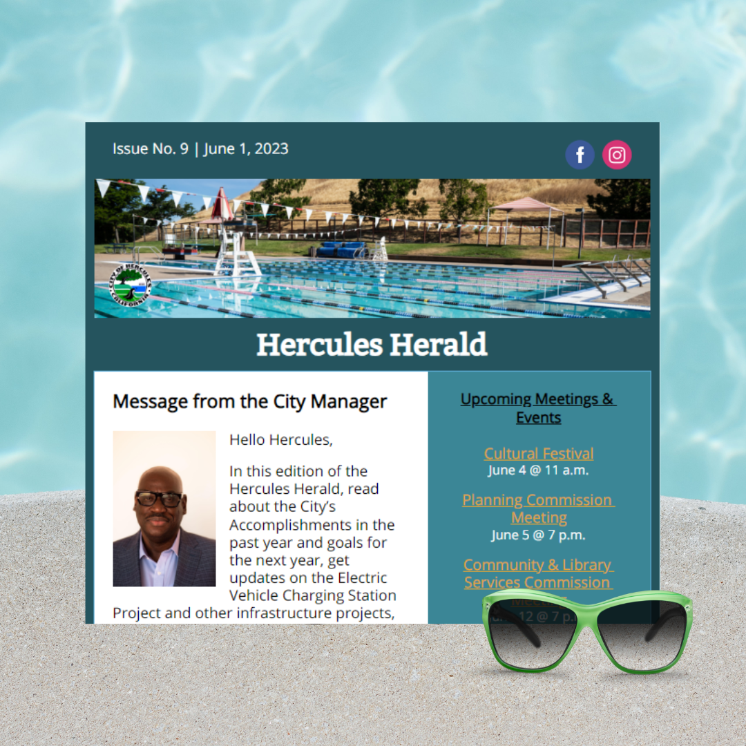 Hercules Herald E-Newsletter June 2023 Icon