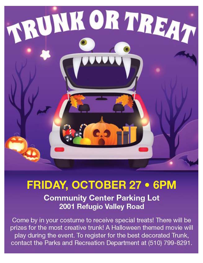 2023 Trunk or Treat Flyer