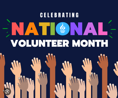 National Volunteer Month