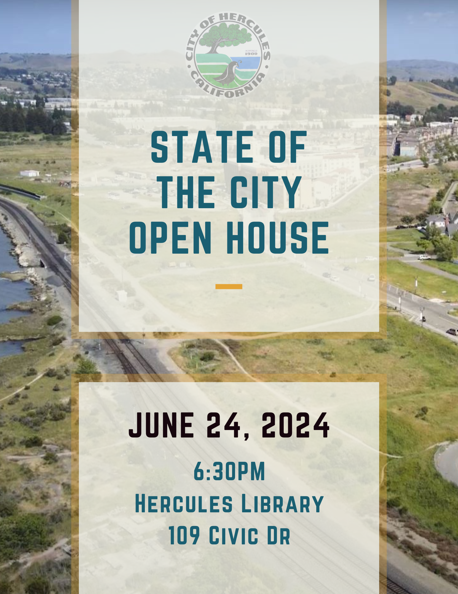 FLYER 2024 State of the City Open House